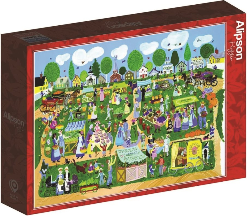 Puzzle Alipson 1000 dílků Farmářský trh