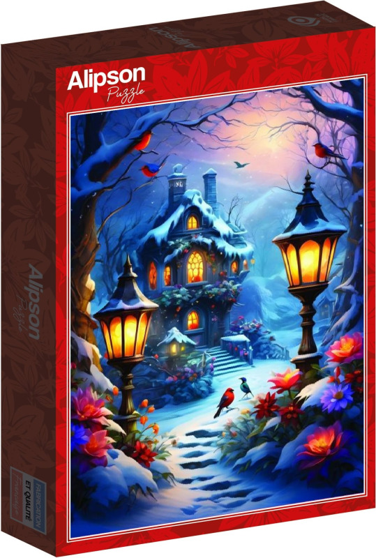 Puzzle Alipson 500 dílků Okouzlující zima