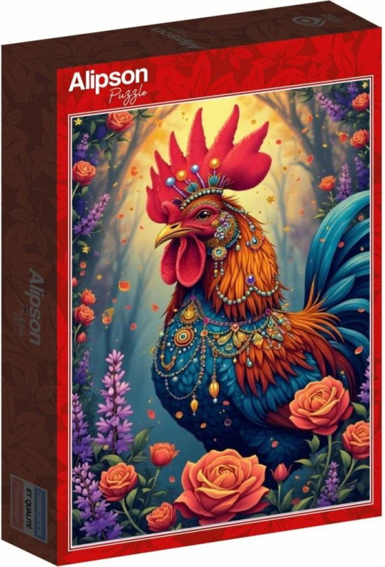 Puzzle Tajná kohoutí zahrada 1000 dílků