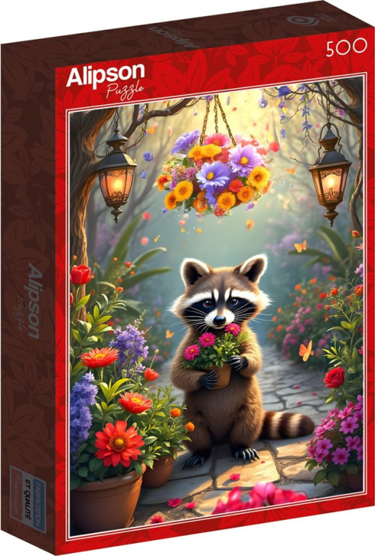 Alipson puzzle Tajná zahrada mývala 1000 dílků