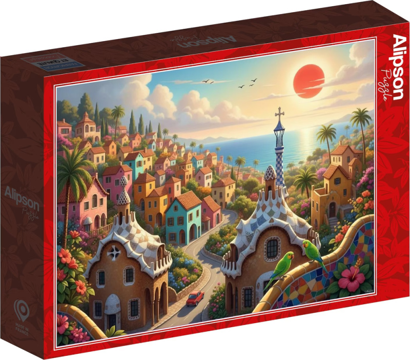 Alipson puzzle Sen o Barceloně 500 dílků
