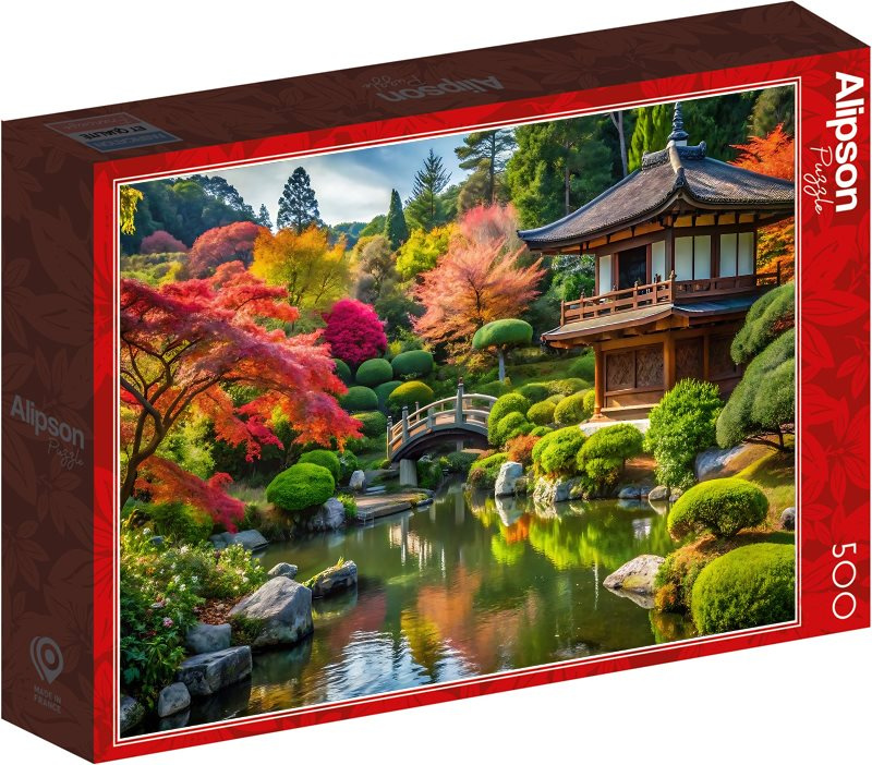 Alipson puzzle nádherná japonská zahrada 500 dílků