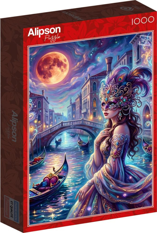 Puzzle Alipson 1000 dílků Magické Benátky