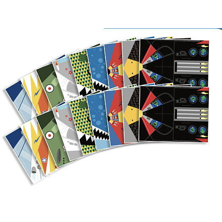 D´arpeje POCKETS letadla Origami