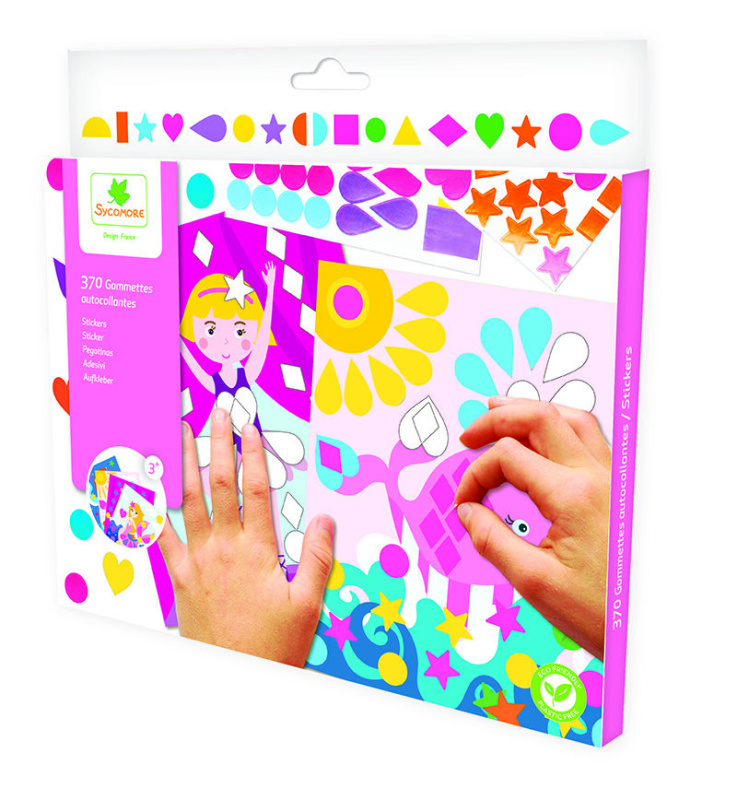 Samolepková sada pro dívky