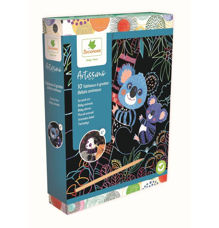 D´arpeje ARTISSIMO škrabací obrázky Mláďata