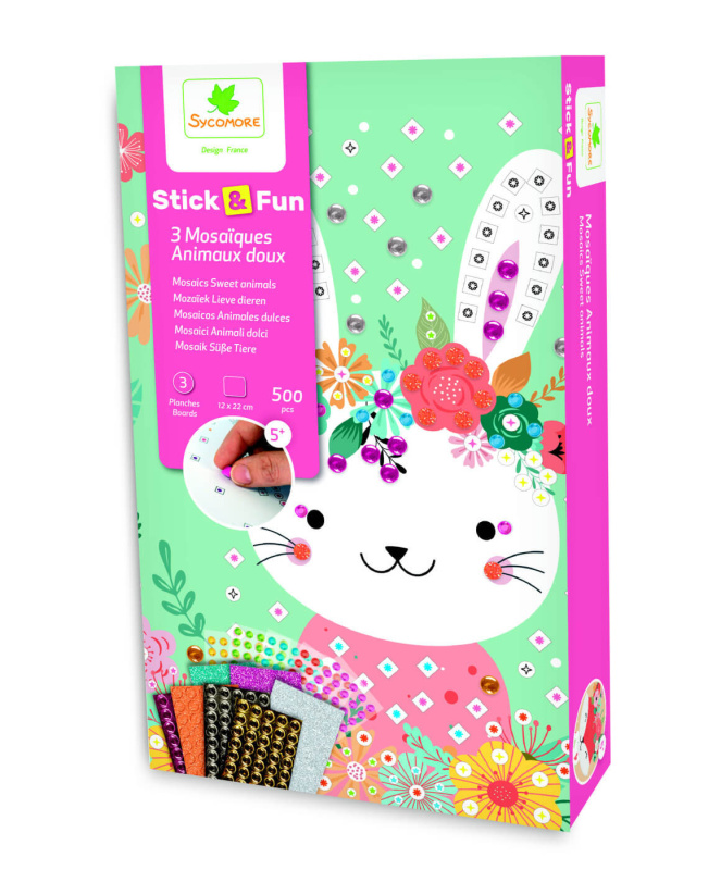 Stick & Fun - Malá mozaika Roztomilá zvířata