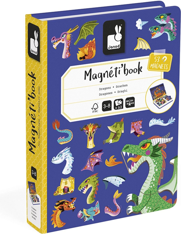 Janod Magnetibook Draci