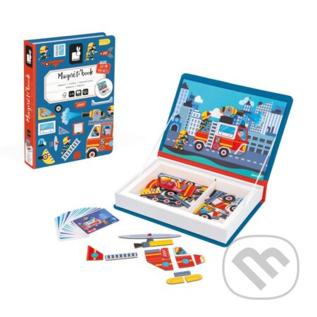 Magnetibook Požiarnici - hra z kategorie Vzdělávací hry