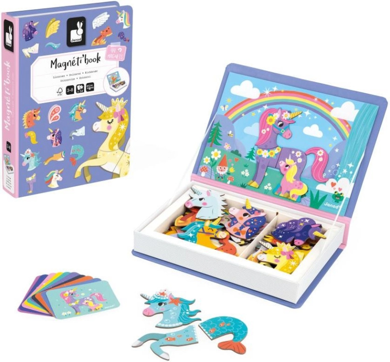 Magnetibook Jednorožec - hra z kategorie Vzdělávací hry