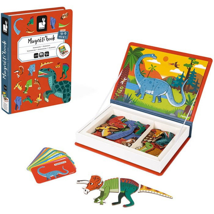 JANOD Magnetibook Dinosauři