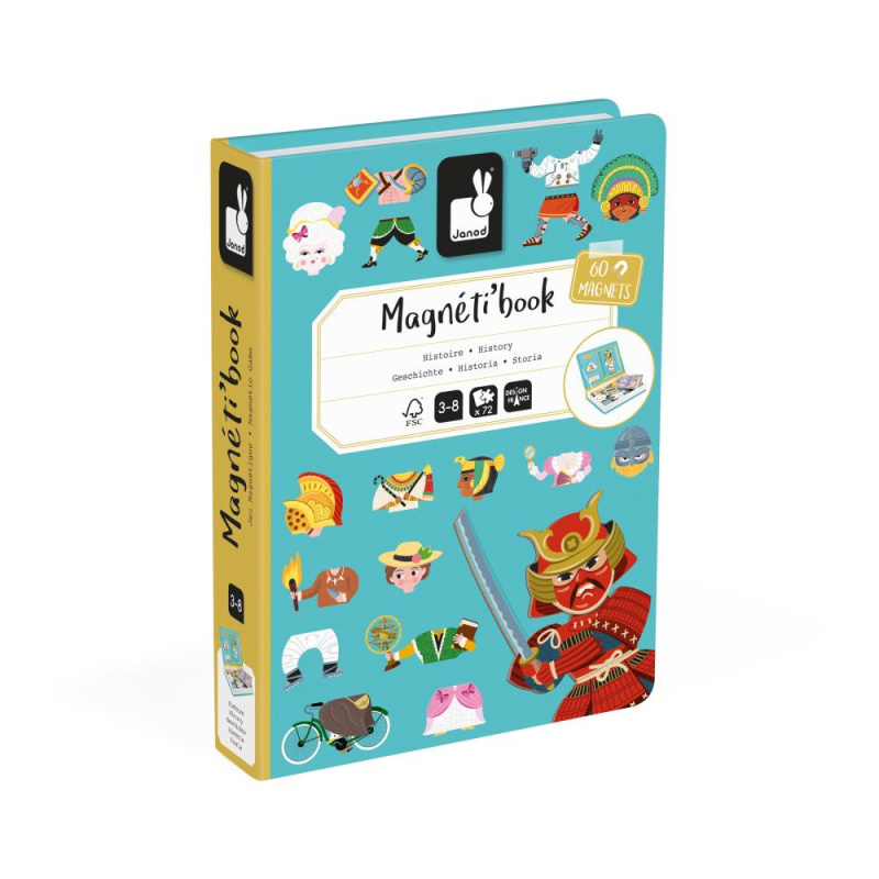 Janod Magnetibook Historie