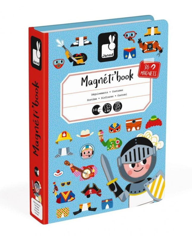 JANOD Magnetibook Oblékání - Chlapci