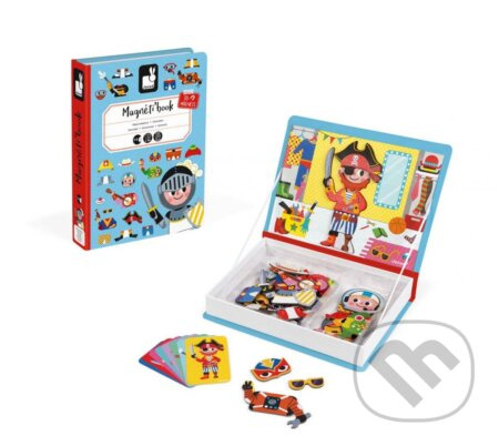 JANOD Magnetibook Oblékání - Chlapci
