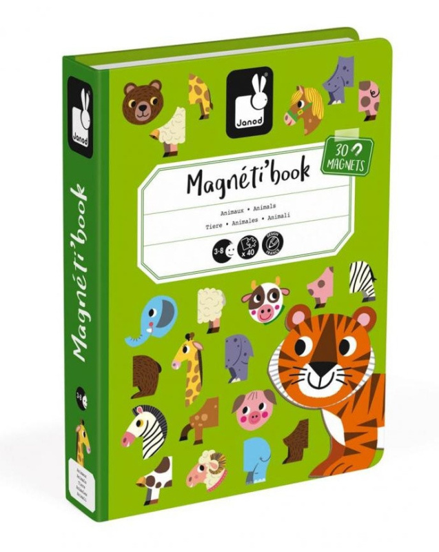 Janod Magnetibook Zvířata