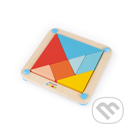 Origami Tangram s predlohami (25 ks kariet séria Montessori) - hra z kategorie Vzdělávací hry