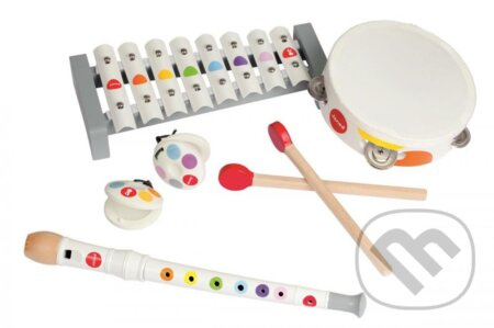 Hudba - Muzikální set, 4 nástroje (Janod)