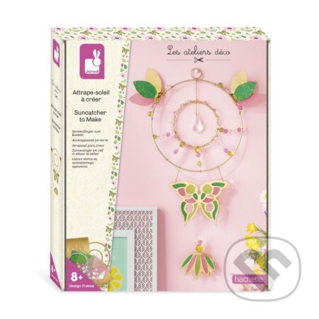 Lapač slnka Trblietavý motýľ (Janod Atelier Deco od 8 rokov)