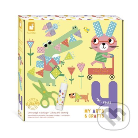 Strihanie a nalepovanie od 4 rokov (Janod My arts&crafts)