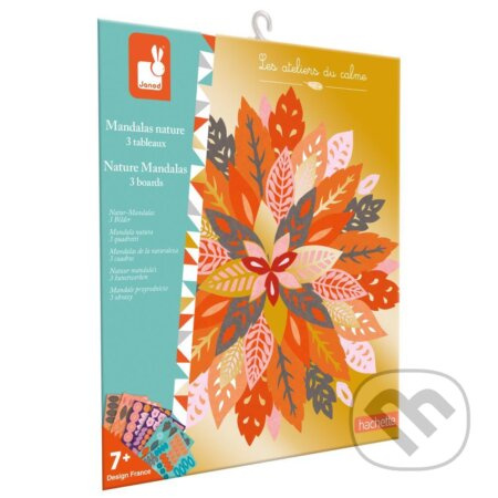 Mini Mandala Jesenná príroda od 7 rokov (Janod Atelier Kreatívna sada)