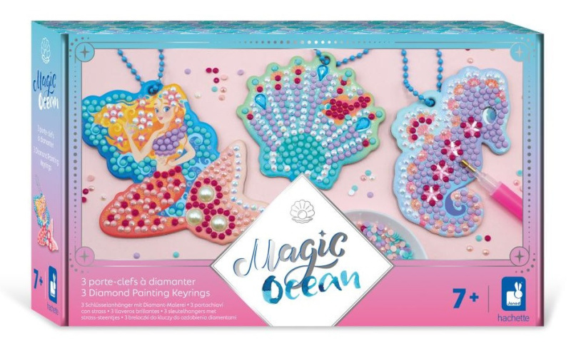 Midi Trblietavé obrázky s kryštálikmi Magický oceán od 7rokov