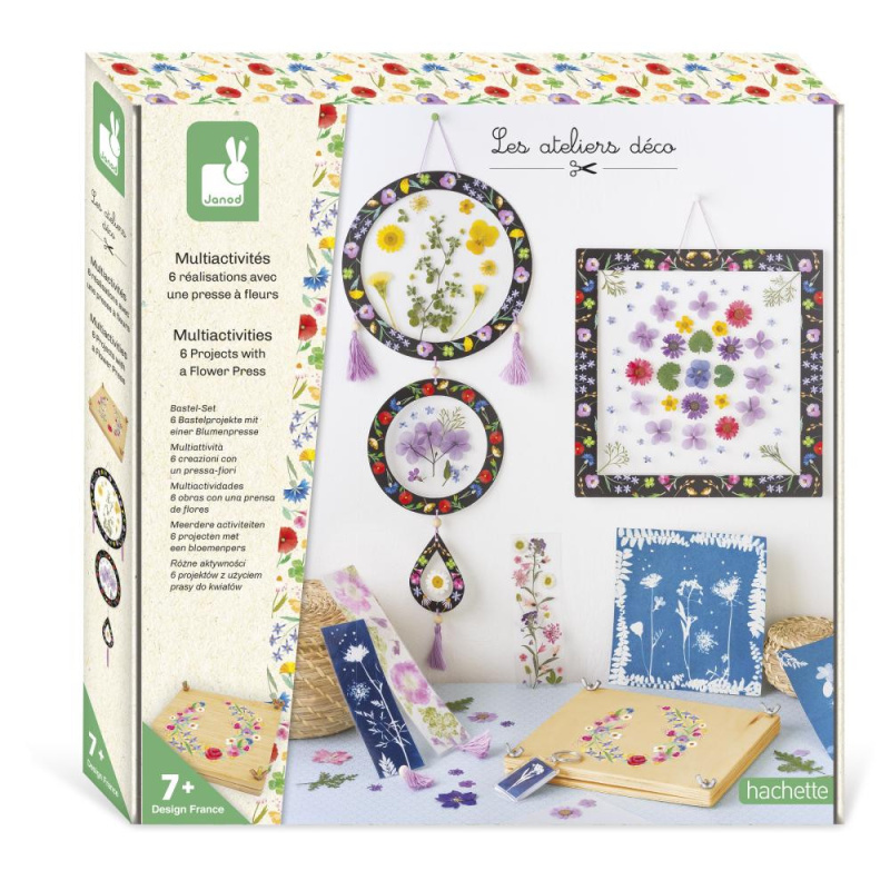 Herbár (Janod Atelier Deco XXL sada s aktivitami od 8 rokov)
