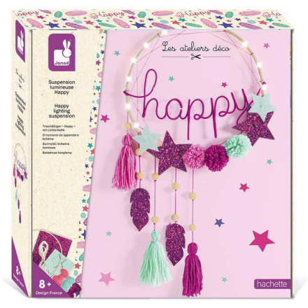 JANOD Světelný lapač snů Happy Maxi Deco