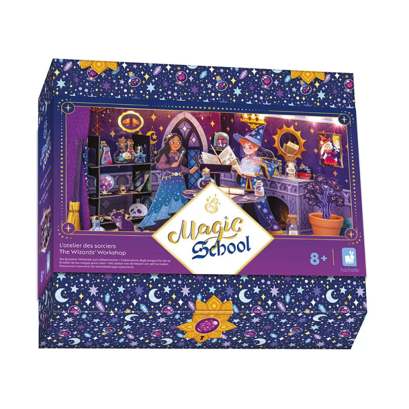 Vyrob si sám 3D Hodina čarodejníctva Magická škola od 8 r