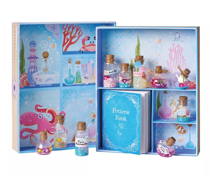 Čarovný elixír Magický oceán od 7 rokov (Janod Atelier Kreatívna sada DIY Vyrob si sám) - hra z kategorie Vzdělávací hry