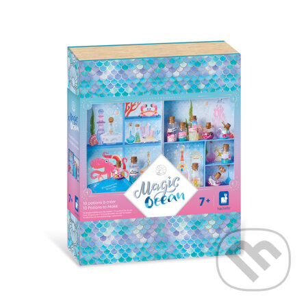 Čarovný elixír Magický oceán od 7 rokov (Janod Atelier Kreatívna sada DIY Vyrob si sám) - hra z kategorie Vzdělávací hry