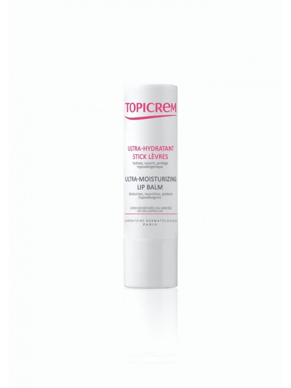 Topicrem UH FACE Ultra-Moisturizing Lip Balm hydratační balzám na rty pro suché rty 4 g