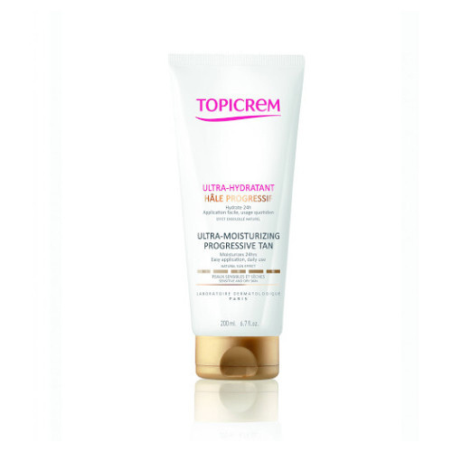 Topicrem UH BODY Ultra-Moisturizing Sparkling Body intenzivně hydratační tělové mléko se třpytkami 200 ml