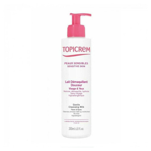 Topicrem UH FACE Gentle Cleansing Milk jemné čisticí mléko pro citlivou a suchou pleť 200 ml