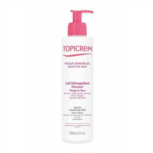 Topicrem UH FACE Gentle Cleansing Milk jemné čisticí mléko pro citlivou a suchou pleť 200 ml
