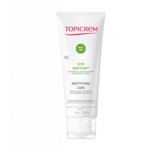 Topicrem AC Mattifying Care lehký zmatňující pleťový krém 40 ml