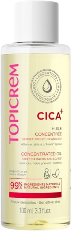 Topicrem CICA Concentrated Oil olej na jizvy a strie 100 ml