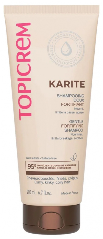 Topicrem KARITÉ Gentle Fortifying Shampoo posilující šampon pro oslabené vlasy 200 ml