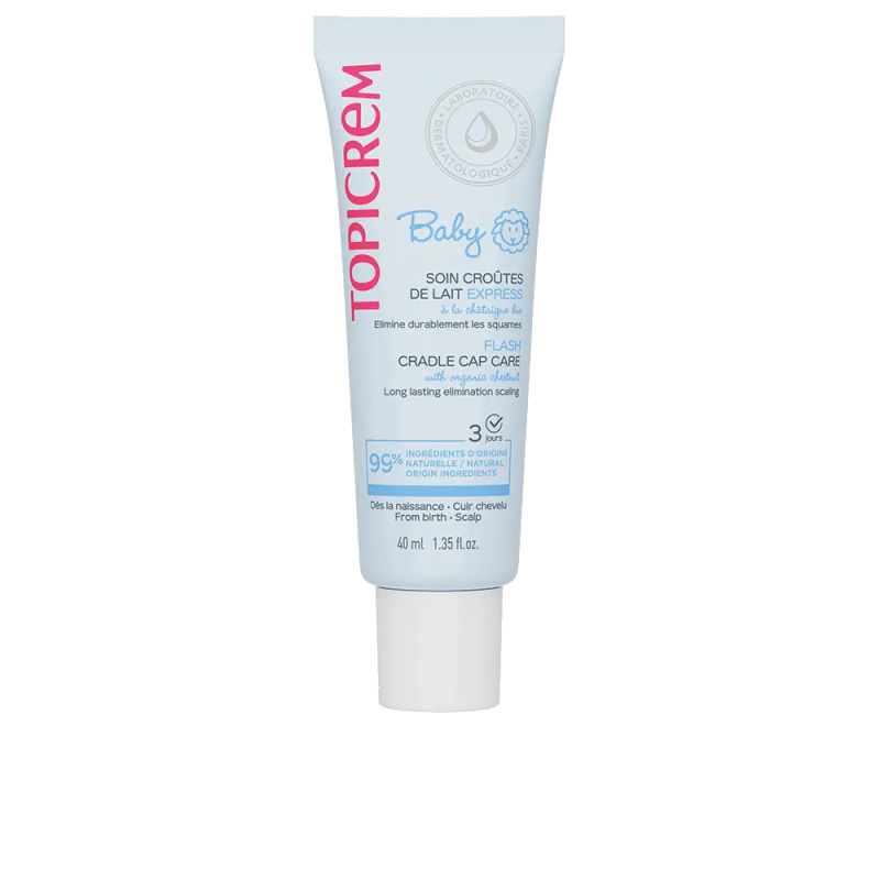 Topicrem BABY Cradle Cap Care gel na mléčné krusty pro děti od narození 40 ml