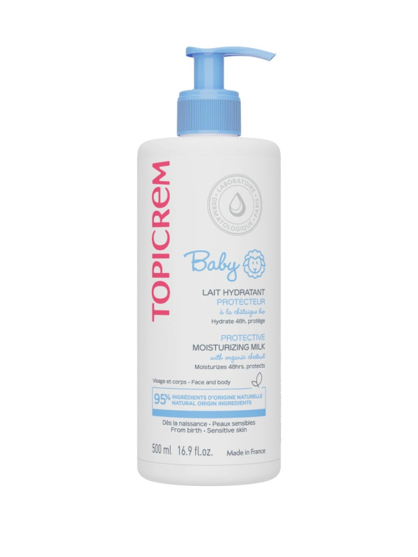 Topicrem Ochranné hydratační mléko Baby (Protective Moisturizing Milk) 500 ml