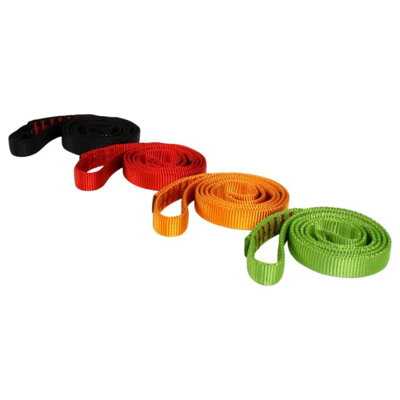 Edelweiss Sawn Sling SW19MM X5, lezecká smyčka, zelená