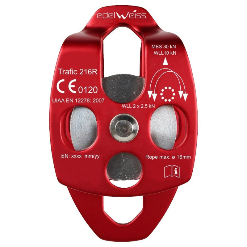 Edelweiss Poulie Simple Trafic 216R, horolezecké vybavení