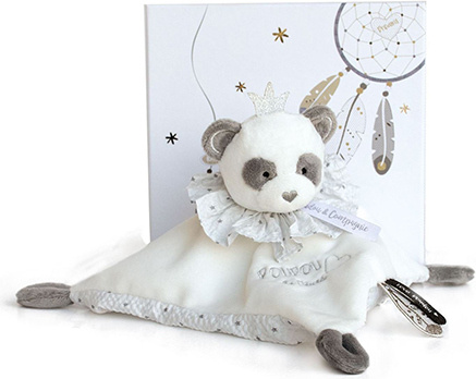 Dárková sada - plyšový muchláček panda
