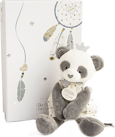 Doudou Dárková sada panda 20 cm