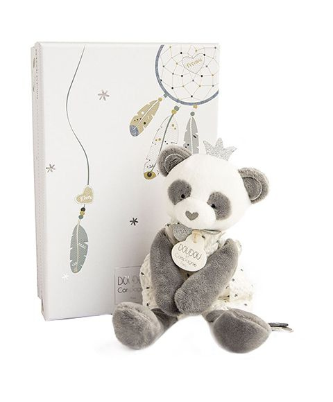 Doudou Dárková sada panda 20 cm