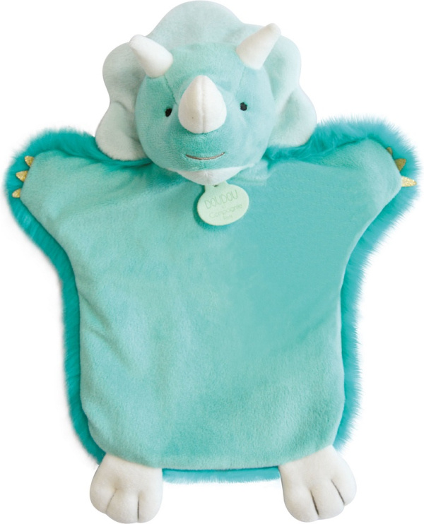 Doudou Plyšový maňásek dinosaurus 25 cm