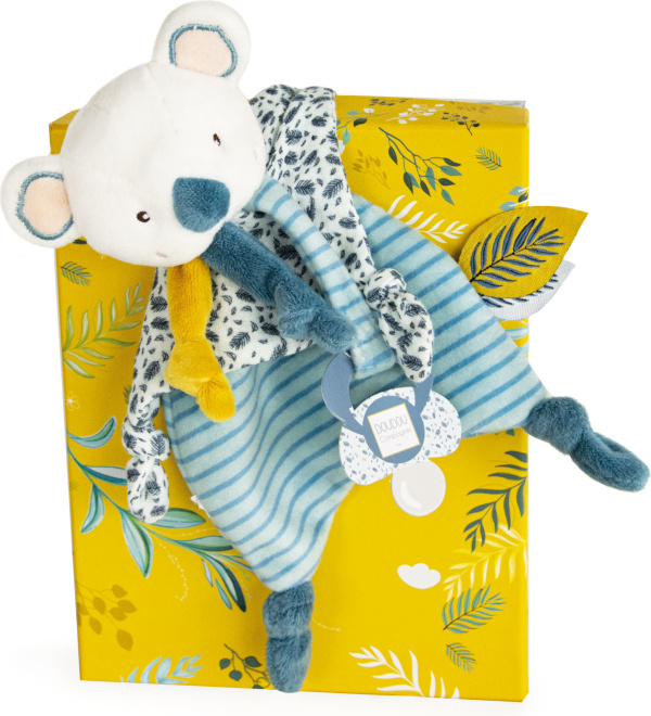 DouDou et Compagnie Koala muchláček s klipem na dudlík 20 cm