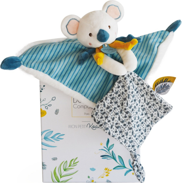 Doudou Dárková sada - koala Yoca s dečkou 25 cm