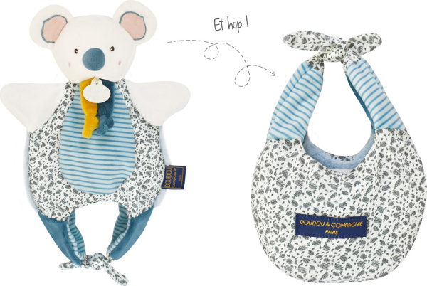 DouDou et Compagnie Paris Usínáček šedá koala 3v1