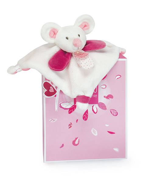 Doudou et Compagnie Paris Dárková sada mini usínáček 20 cm