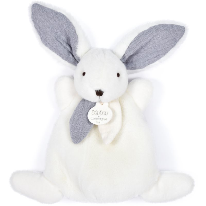 Doudou et Compagnie Paris dárková krabička modrá mini králíček 17 cm